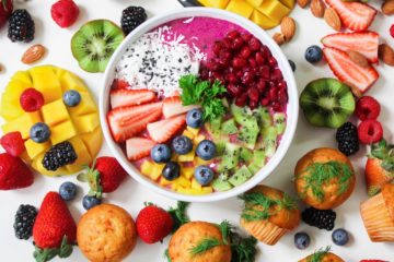 Exemple de nutrition sportive à base de fruits et de légumes variés